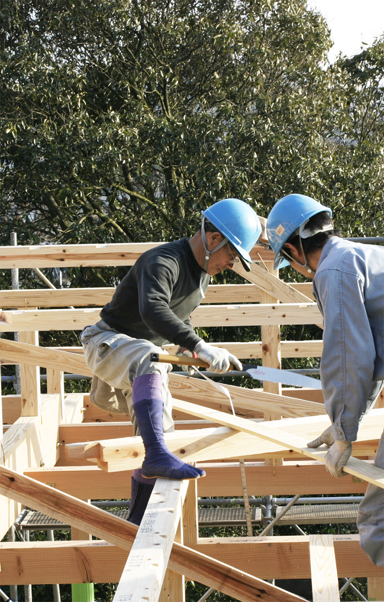 工事現場の写真
